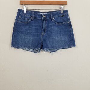 Mavi Stretch Jean Shorts Blue Size 29